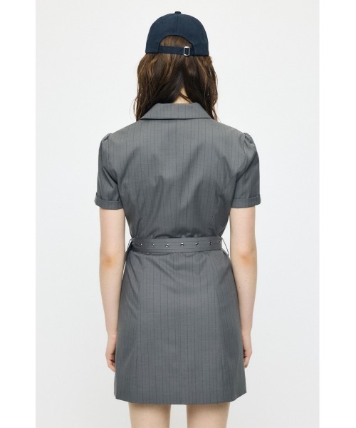 MOUSSY(マウジー)の「DOUBLE BREASTED BLAZER ミニワンピース(ワンピース・レディース・ベージュ/グレー系その他/ブラック系その他・1/2)」の18枚目の写真