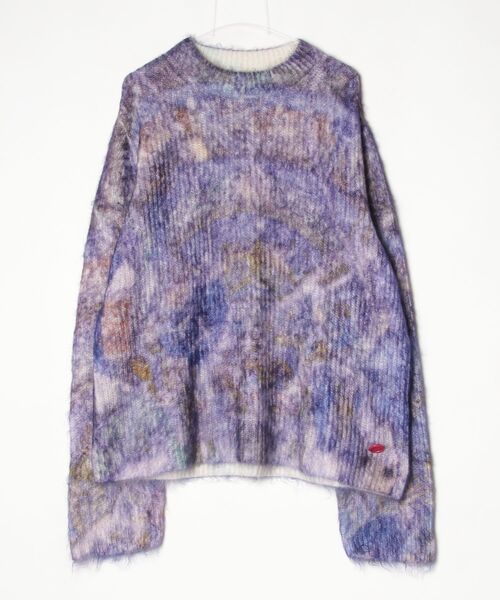 SHINYAKOZUKA(シンヤコヅカ)の「DIVE INTO KNITTED FEAST(その他トップス・メンズ・ブルー・L)」の1枚目の写真