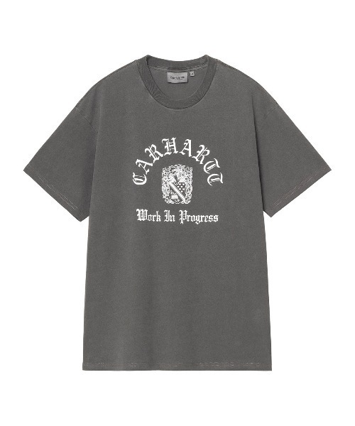 Carhartt WIP(カーハートダブリューアイピー)の「Carhartt WIP S/S COAT OF ARMS T-SHIRT(カーハートワークインプログレス ショートスリーブ コート オブ アームズ Tシャツ)(Tシャツ/カットソー・メンズ・ブラック/グリーン系/ワイン系・X-LARGE/LARGE/MEDIUM/SMALL)」の4枚目の写真