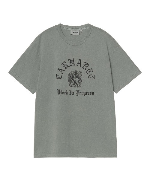 Carhartt WIP(カーハートダブリューアイピー)の「Carhartt WIP S/S COAT OF ARMS T-SHIRT(カーハートワークインプログレス ショートスリーブ コート オブ アームズ Tシャツ)(Tシャツ/カットソー・メンズ・ブラック/グリーン系/ワイン系・X-LARGE/LARGE/MEDIUM/SMALL)」の8枚目の写真