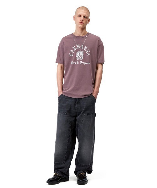 Carhartt WIP(カーハートダブリューアイピー)の「Carhartt WIP S/S COAT OF ARMS T-SHIRT(カーハートワークインプログレス ショートスリーブ コート オブ アームズ Tシャツ)(Tシャツ/カットソー・メンズ・ブラック/グリーン系/ワイン系・X-LARGE/LARGE/MEDIUM/SMALL)」の15枚目の写真
