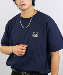 Ammie（アミー）の「接触冷感 ワンポイント刺繍 Tシャツ 半袖（Tシャツ/カットソー）」