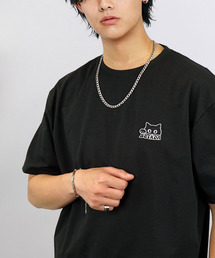 Ammie（アミー）の「接触冷感 ワンポイント刺繍 Tシャツ 半袖（Tシャツ/カットソー）」