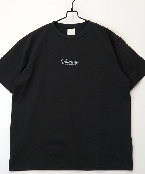 Ammie(アミー)の「接触冷感 ワンポイント刺繍 Tシャツ 半袖(Tシャツ/カットソー・メンズ・ブラック系その他3/ネイビー系2/ホワイト系3/ブラック系2/ブラック系3/ホワイト系2/ネイビー系3/ブラック系その他2・M/L/LL)」の14枚目の写真