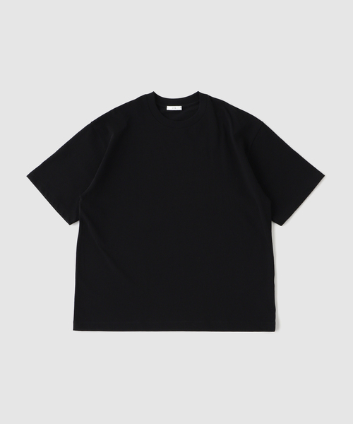 ATON(エイトン)の「ATON(エイトン) FRESCA PLATE LOOSE FIT T-SHIRT(Tシャツ/カットソー・メンズ・ホワイト/ライトグレー/ブラック・4/6)」の2枚目の写真