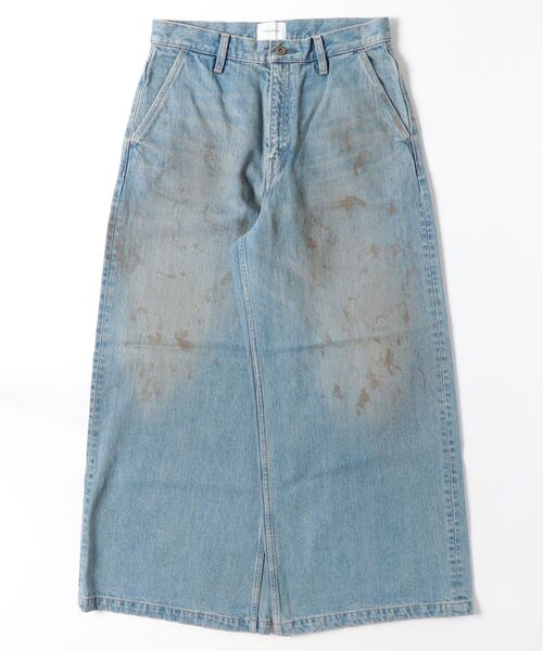 superNova.(スーパーノヴァ)の「【superNova.】別注 Baggy jeans - Old vintage wash(デニムパンツ・メンズ・インディゴブルー・S)」の1枚目の写真