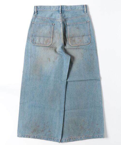 superNova.(スーパーノヴァ)の「【superNova.】別注 Baggy jeans - Old vintage wash(デニムパンツ・メンズ・インディゴブルー・S)」の2枚目の写真