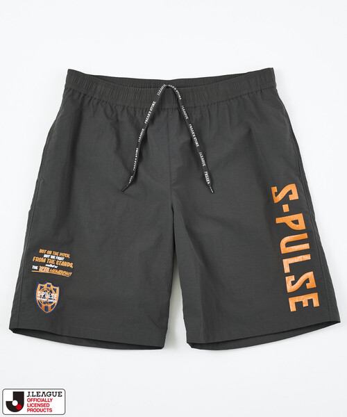 FREAK'S STORE(フリークスストア)の「J.LEAGUE×FREAK'S STORE 別注 SUPPORTERS NYLON SHORTS 【清水エスパルス】(その他パンツ・メンズ・チャコールグレー/ブラック・LARGE/MEDIUM/SMALL)」の1枚目の写真