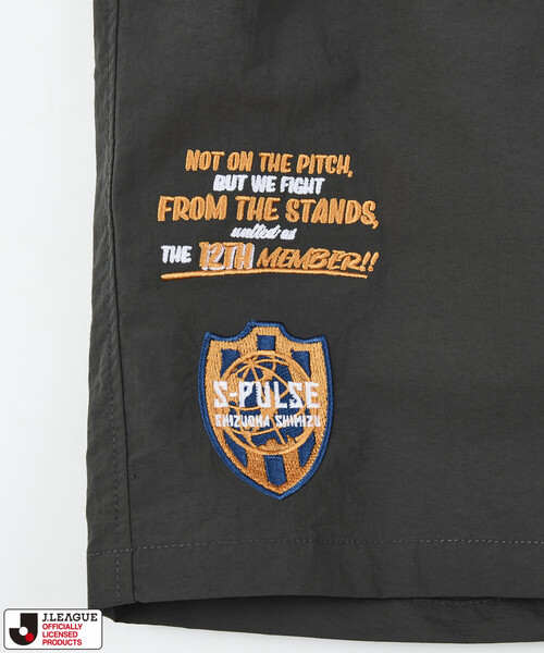 FREAK'S STORE(フリークスストア)の「J.LEAGUE×FREAK'S STORE 別注 SUPPORTERS NYLON SHORTS 【清水エスパルス】(その他パンツ・メンズ・チャコールグレー/ブラック・LARGE/MEDIUM/SMALL)」の7枚目の写真