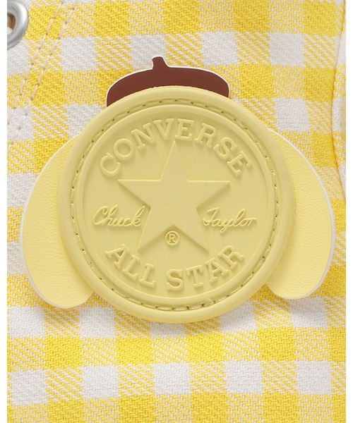 CONVERSE ALL STAR（コンバースオールスター）の「ALL STAR HI / POMPOMPURIN / オールスター　ＨＩ　／　ポムポムプリン（スニーカー・レディース・イエロー・3/3.5/4/4.5/5/5.5/6.5/7/7.5）」の9枚目の写真