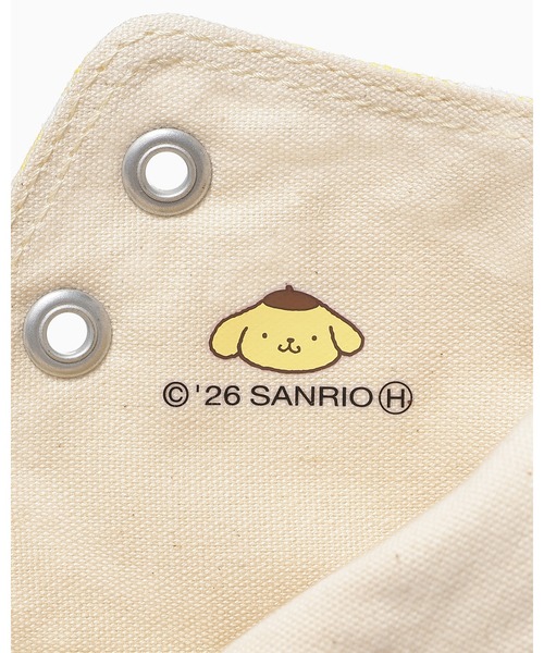 CONVERSE ALL STAR（コンバースオールスター）の「ALL STAR HI / POMPOMPURIN / オールスター　ＨＩ　／　ポムポムプリン（スニーカー・レディース・イエロー・3/3.5/4/4.5/5/5.5/6.5/7/7.5）」の10枚目の写真