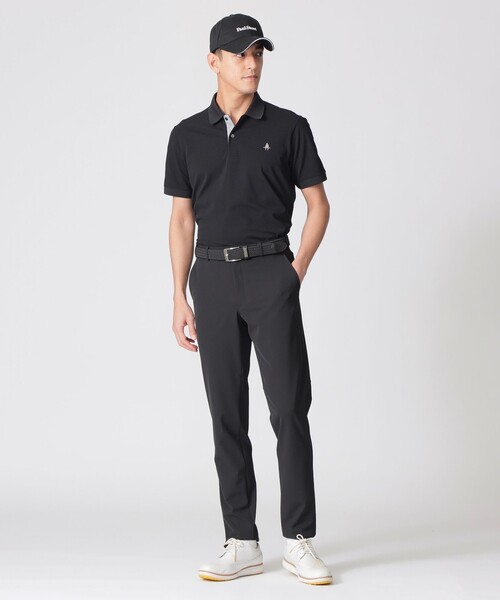 Paul Stuart(ポールスチュアート)の「【GOLF Men’s/吸水速乾/UVカット/保型性/イージーケア】PSアイコニックロゴ半袖ポロシャツ(ポロシャツ・メンズ・ホワイト/ブラック/グレー/パープル系その他/ダークネイビー/ブルー系その他2・M/L/XL)」の18枚目の写真