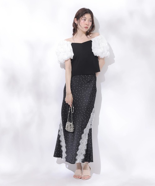 Rirandture(リランドチュール)の「フワフワスリーブカットトップス(Tシャツ/カットソー・レディース・ライトイエロー/オフホワイト/ブラック系その他2・2)」の8枚目の写真