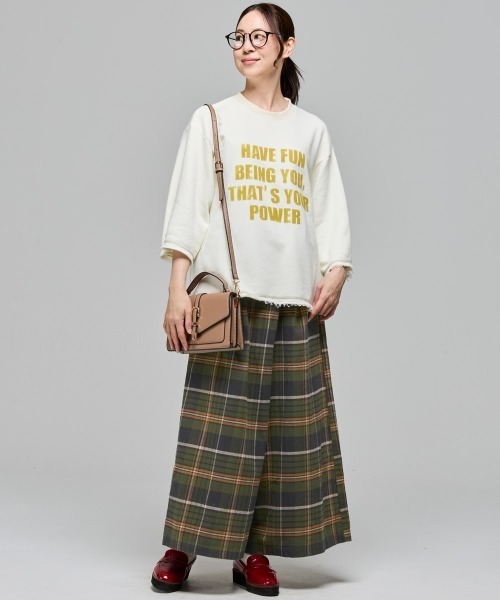 KRIFF MAYER Lady's Collection(クリフメイヤーレディースコレクション)の「ラップ風ビエラスカーチョ(その他パンツ・レディース・ブラウン/オリーブ/ナチュラル/モカ/ブラック/チャコール・LARGE/MEDIUM)」の22枚目の写真