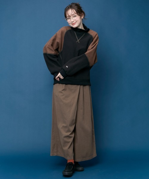 KRIFF MAYER Lady's Collection(クリフメイヤーレディースコレクション)の「ラップ風ビエラスカーチョ(その他パンツ・レディース・ブラウン/オリーブ/ナチュラル/モカ/ブラック/チャコール・LARGE/MEDIUM)」の20枚目の写真