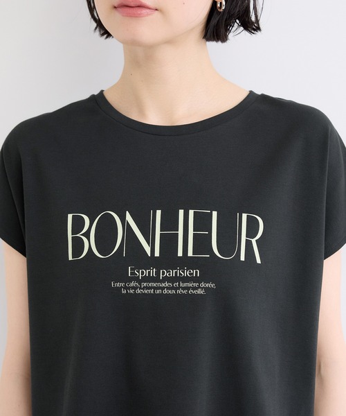 le cercle ADAM ET ROPE'(ルセルクルアダムエロペ)の「ロゴプリントTシャツ(Tシャツ/カットソー・レディース・ブラウン/ホワイト/ブラック・FREE)」の17枚目の写真