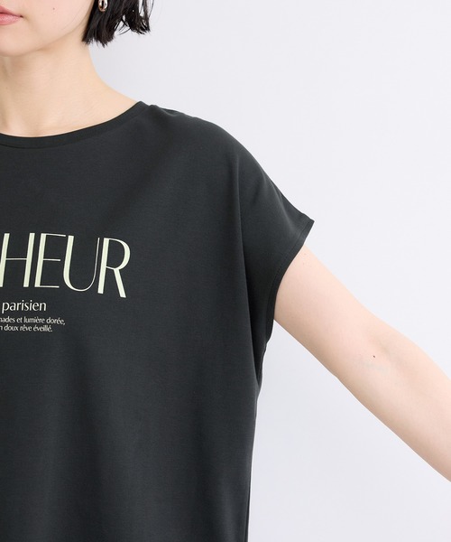le cercle ADAM ET ROPE'(ルセルクルアダムエロペ)の「ロゴプリントTシャツ(Tシャツ/カットソー・レディース・ブラウン/ホワイト/ブラック・FREE)」の18枚目の写真