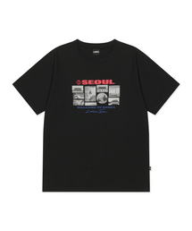 LMC（ ）の「SEOUL SPOT PHOTO TEE black（Tシャツ/カットソー）」