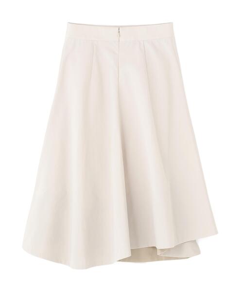 YLEVE(イレーヴ)の「YLEVE / RECYCLE POLYESTER SKIRT(スカート・レディース・ベージュ/ネイビー・2/0/1)」の3枚目の写真
