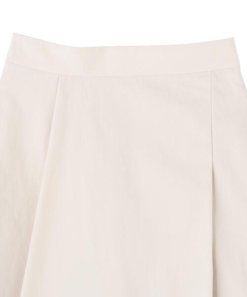 YLEVE(イレーヴ)の「YLEVE / RECYCLE POLYESTER SKIRT(スカート・レディース・ベージュ/ネイビー・2/0/1)」の4枚目の写真