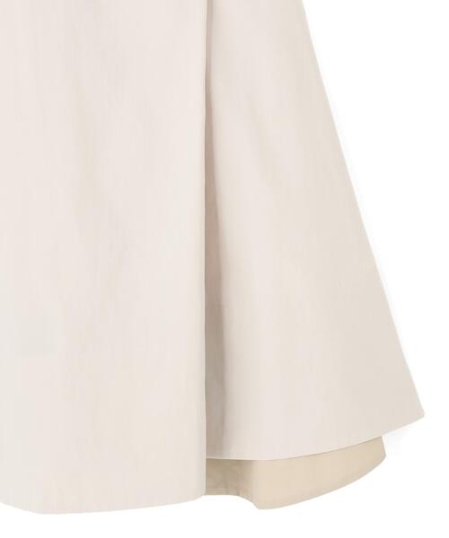 YLEVE(イレーヴ)の「YLEVE / RECYCLE POLYESTER SKIRT(スカート・レディース・ベージュ/ネイビー・2/0/1)」の6枚目の写真