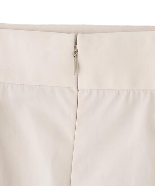 YLEVE(イレーヴ)の「YLEVE / RECYCLE POLYESTER SKIRT(スカート・レディース・ベージュ/ネイビー・2/0/1)」の7枚目の写真