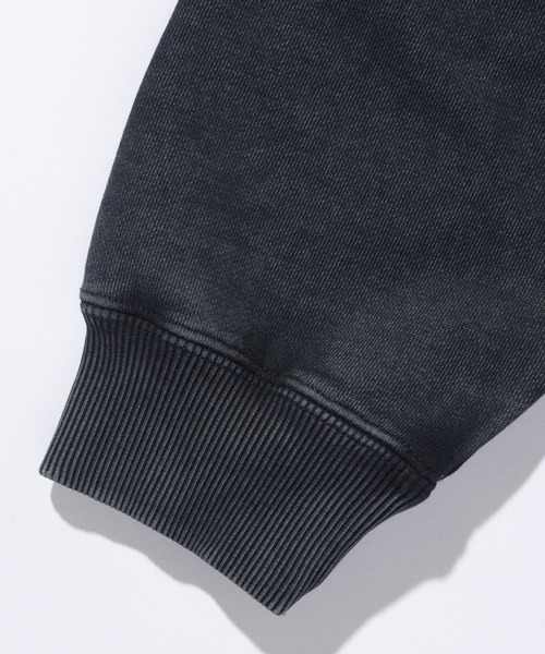 XLARGE(エクストララージ)の「WASHED SLANTED OG ZIP HOODED SWEATSHIRT(パーカー・メンズ・グレー/ブラウン/ブルー/ブラック・S/M/L/XL)」の12枚目の写真