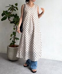 un dix cors | ノースリタックワンピース(ワンピース)