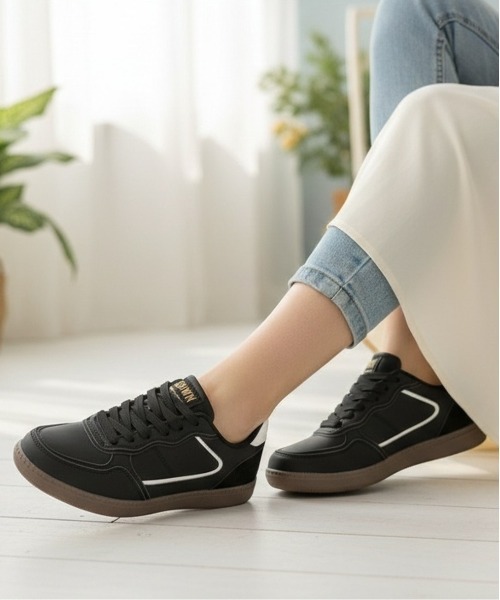 EDWIN（エドウィン）の「EDWIN スニーカー（スニーカー・レディース・アイボリー/ブラック・23cm/23.5cm/24cm/24.5cm）」の10枚目の写真