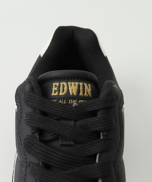EDWIN（エドウィン）の「EDWIN スニーカー（スニーカー・レディース・アイボリー/ブラック・23cm/23.5cm/24cm/24.5cm）」の9枚目の写真