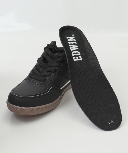 EDWIN（エドウィン）の「EDWIN スニーカー（スニーカー・レディース・アイボリー/ブラック・23cm/23.5cm/24cm/24.5cm）」の7枚目の写真