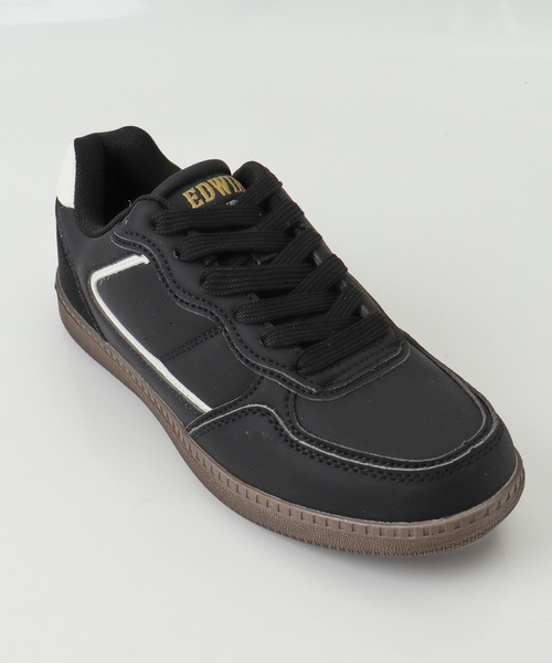 EDWIN（エドウィン）の「EDWIN スニーカー（スニーカー・レディース・アイボリー/ブラック・23cm/23.5cm/24cm/24.5cm）」の4枚目の写真