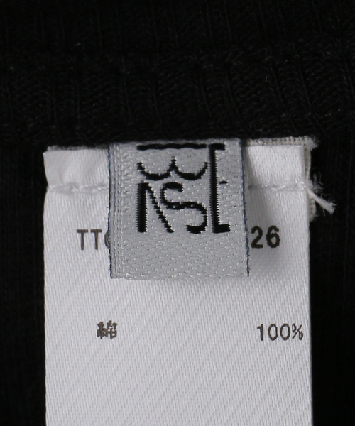 BASERANGE（ベースレンジ）の「【BASERANGE/ベースレンジ】OMATO POLO TEE SHIRT（Tシャツ/カットソー・レディース・ホワイト系その他/ブラック・SMALL）」の6枚目の写真