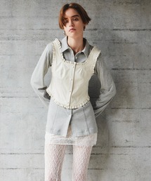 【2026Autumn PRE-ORDER】(Yurika Nakano Collaboration) Whipped Cream Bustier/(ナカノユリカコラボ)ホイップクリームビスチェ