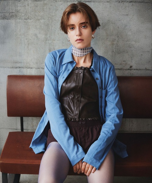 MAISON SPECIAL(メゾンスペシャル)の「【2026Autumn PRE-ORDER】(Yurika Nakano Collaboration) Whipped Cream Bustier/(ナカノユリカコラボ)ホイップクリームビスチェ(その他トップス・レディース・ブラック/ブラウン/ホワイト・36/38)」の18枚目の写真