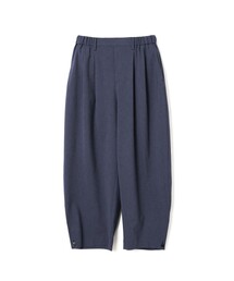 mizuiro ind タックヘムコクーンパンツ