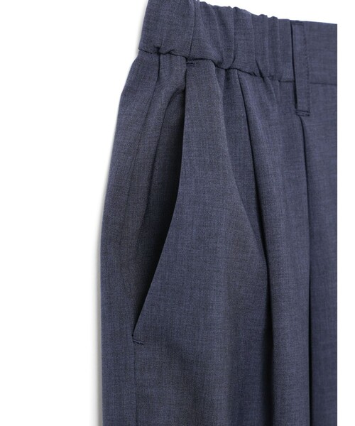 mizuiroind(ミズイロインド)の「mizuiro ind タックヘムコクーンパンツ(その他パンツ・レディース・ブラック/チャコールグレー/グレー・FREE)」の19枚目の写真