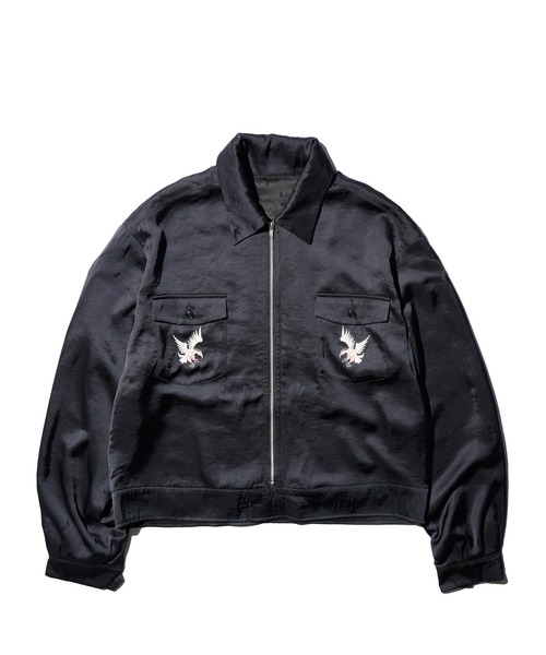 THRIFTY LOOK(スリフティールック)の「THRIFTY LOOK / スリフティールック ROCKABILLY TOUR JACKET ロカビリー ツアージャケット(ブルゾン・メンズ・ブラック系その他/ブラック・SMALL/MEDIUM/LARGE)」の5枚目の写真