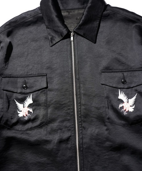 THRIFTY LOOK(スリフティールック)の「THRIFTY LOOK / スリフティールック ROCKABILLY TOUR JACKET ロカビリー ツアージャケット(ブルゾン・メンズ・ブラック系その他/ブラック・SMALL/MEDIUM/LARGE)」の8枚目の写真