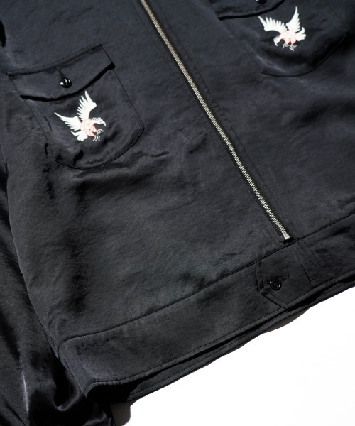 THRIFTY LOOK(スリフティールック)の「THRIFTY LOOK / スリフティールック ROCKABILLY TOUR JACKET ロカビリー ツアージャケット(ブルゾン・メンズ・ブラック系その他/ブラック・SMALL/MEDIUM/LARGE)」の10枚目の写真