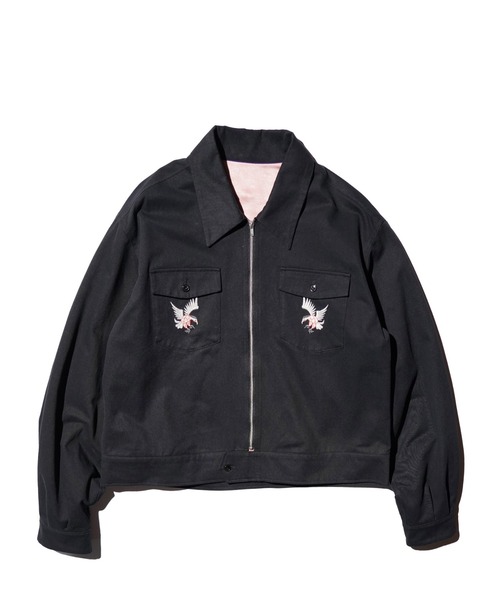 THRIFTY LOOK(スリフティールック)の「THRIFTY LOOK / スリフティールック ROCKABILLY TOUR JACKET ロカビリー ツアージャケット(ブルゾン・メンズ・ブラック系その他/ブラック・SMALL/MEDIUM/LARGE)」の16枚目の写真