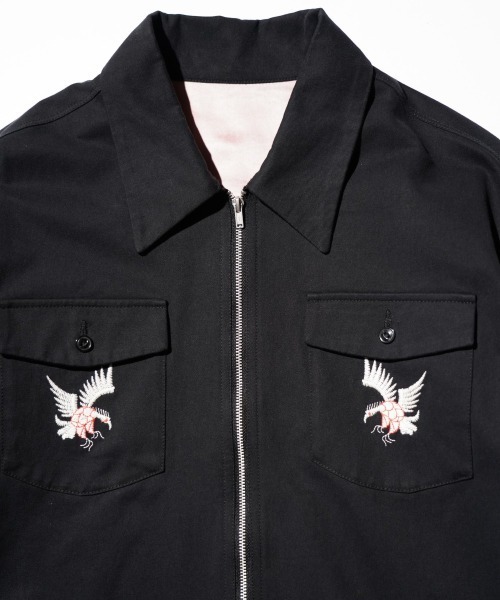 THRIFTY LOOK(スリフティールック)の「THRIFTY LOOK / スリフティールック ROCKABILLY TOUR JACKET ロカビリー ツアージャケット(ブルゾン・メンズ・ブラック系その他/ブラック・SMALL/MEDIUM/LARGE)」の19枚目の写真