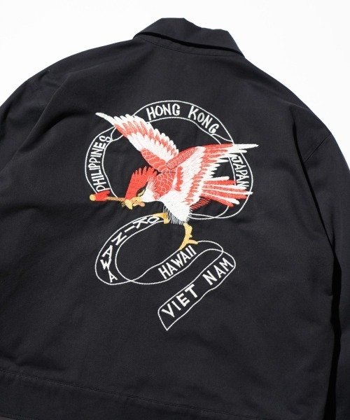 THRIFTY LOOK(スリフティールック)の「THRIFTY LOOK / スリフティールック ROCKABILLY TOUR JACKET ロカビリー ツアージャケット(ブルゾン・メンズ・ブラック系その他/ブラック・SMALL/MEDIUM/LARGE)」の3枚目の写真