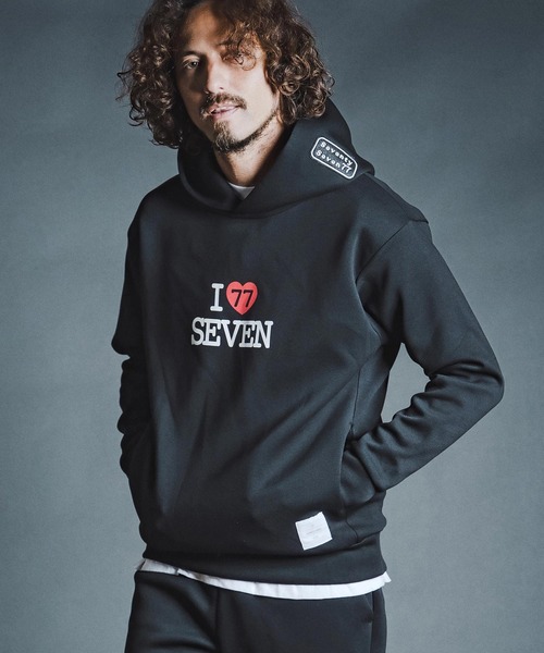 mpa4176 cardboard P‑O hoodie (I love seven) Parker (7726W050)