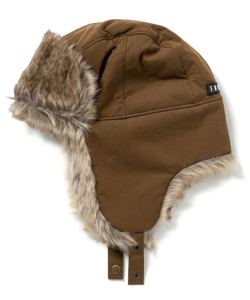 430(フォーサーティ)の「mko13781-AVIATOR CAP フライトキャップ(26-161)(キャップ・メンズ・カーキ/ブラック/ブラウン・FREE)」の2枚目の写真
