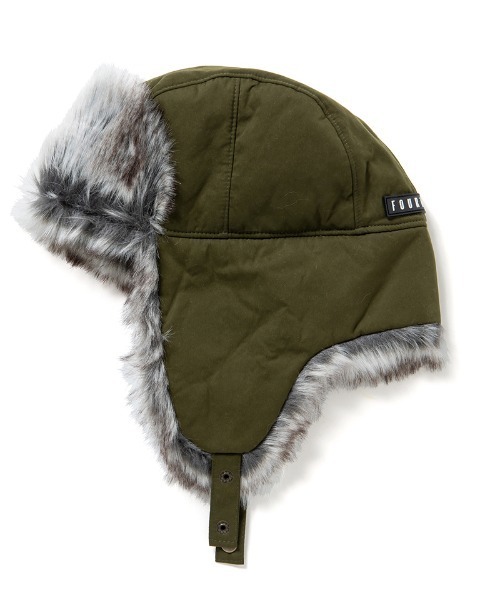 430(フォーサーティ)の「mko13781-AVIATOR CAP フライトキャップ(26-161)(キャップ・メンズ・カーキ/ブラック/ブラウン・FREE)」の3枚目の写真