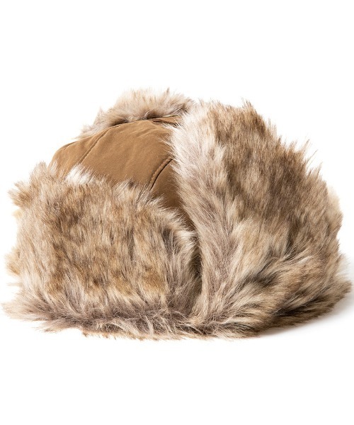 430(フォーサーティ)の「mko13781-AVIATOR CAP フライトキャップ(26-161)(キャップ・メンズ・カーキ/ブラック/ブラウン・FREE)」の4枚目の写真