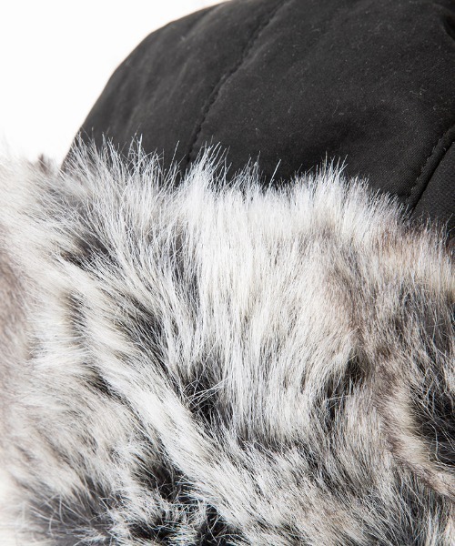 430(フォーサーティ)の「mko13781-AVIATOR CAP フライトキャップ(26-161)(キャップ・メンズ・カーキ/ブラック/ブラウン・FREE)」の10枚目の写真