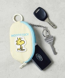 Vintage PEANUTS（ビンテージピーナッツ）の「"09"≪Vintage PEANUTS≫連結可能 小判リング付き 1ポケット ワッペン キーケース（キーケース/キーアクセサリー）」