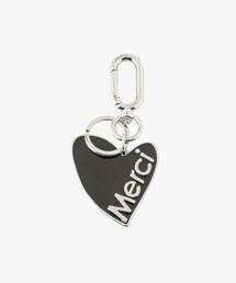 メッセージ ハート キーチャーム "Merci"